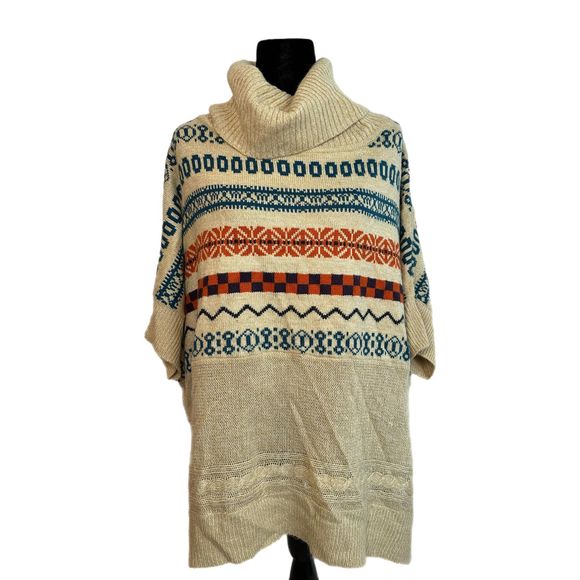 Romeo & Juliet Couture Women's Tan Turtle Neck Sweater, Medium, Pre-owned - Picture 1 of 6